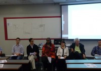 Panel discussing peer review