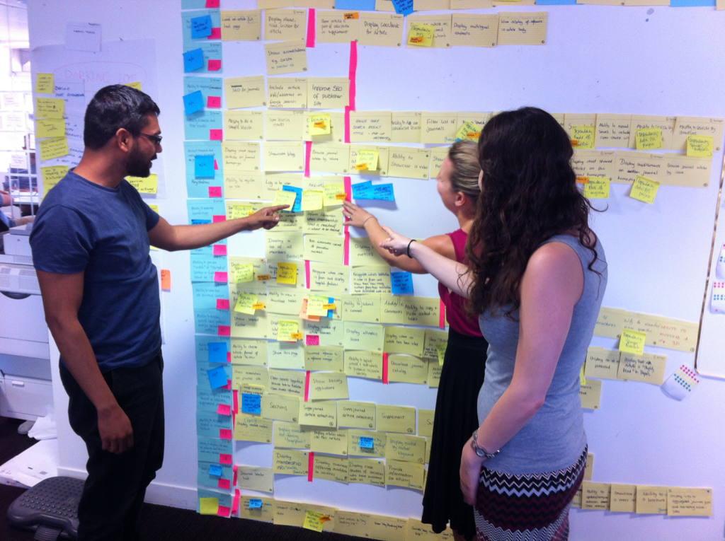biomed central agile software development teams in action