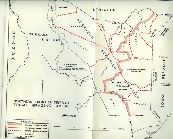 Kenya’s Northern Frontier District Boundary