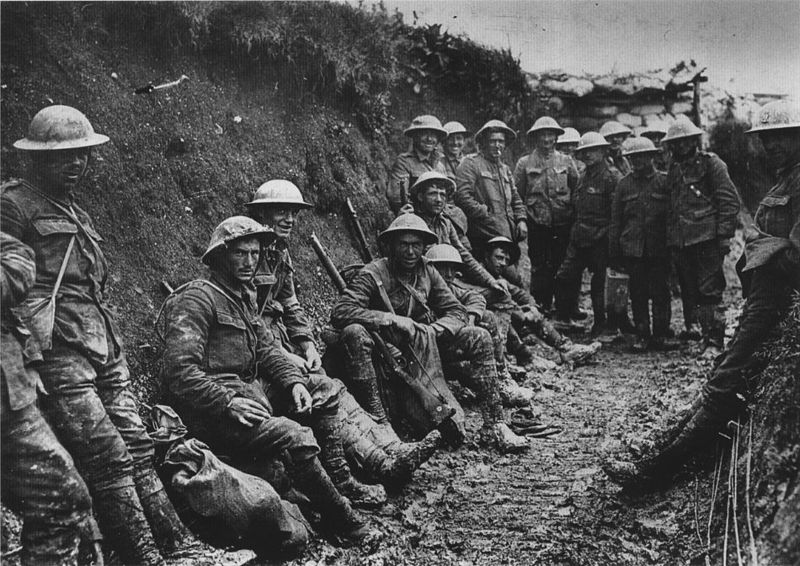 Royal Irish Rifles, Somme 1916 (photo:UK Government)