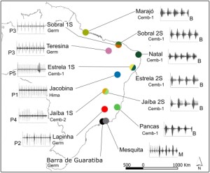 Songs of Brazilian sandfly populations: Araki et al. https://journals.plos.org/plosntds/article?id=10.1371/journal.pntd.0000365 
