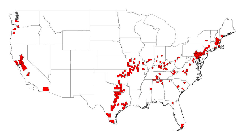 BugBitten Where can we expect the longhorned tick to go (in the US)?