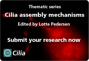 Cilia assembly mechanisms