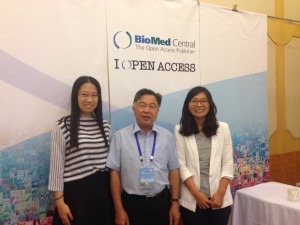 BMC staff with Prof Huanming Yang