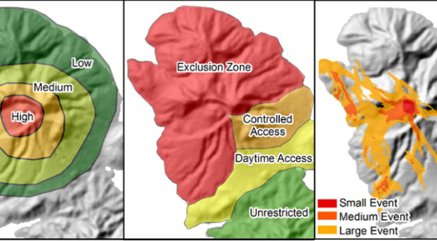 Pyroclastic Flow Hazard Map Let's Talk More About Volcanic Hazard Maps - On Health