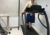 Participant doing cardiopulmonary exercise testing (CPET)